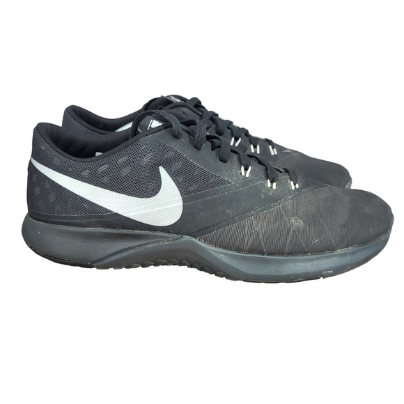 Nike FS Lite Trainer 4 Running Shoes Mens 13 Black Sneakers Trainers 844794-001 - Picture 1 of 14